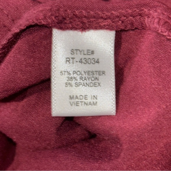 Zenana Outfitters Red and Black Plaid Blouse NWOT - Picture 5 of 8